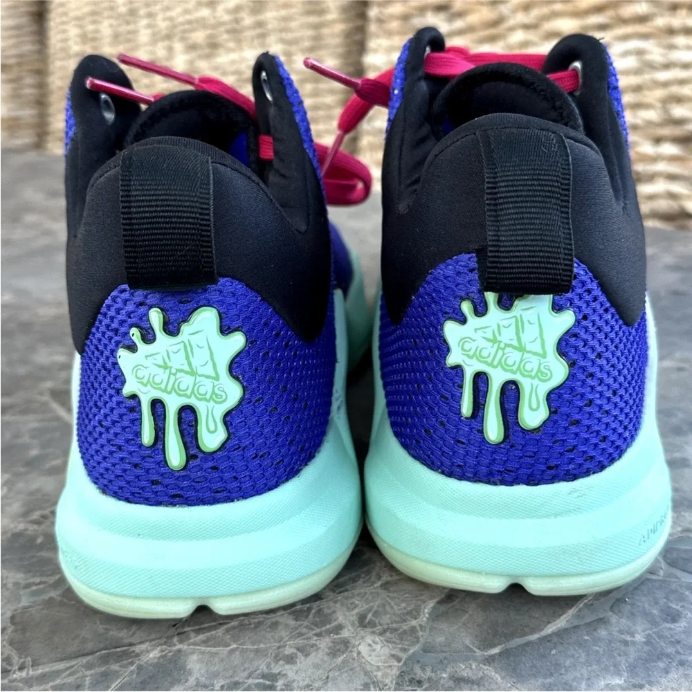 Adidas AdiPRENE Crazy Quick 3 Halloween Glow In The Dark Basketball Shoes Rare - Picture 2 of 13